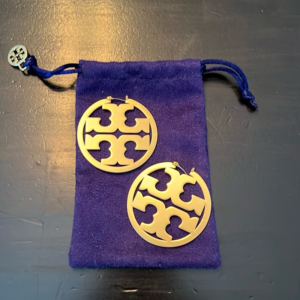 NWOT Tory Burch hoops